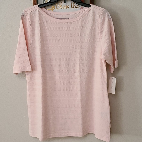 Charter Club Pima Cotton Tee - Medium - Picture 1 of 6